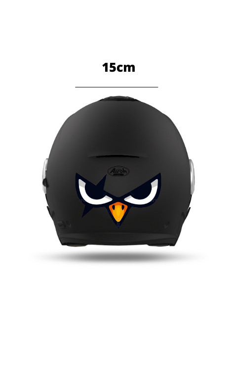 Owl Eye Sticker Compatible with Helmet | Helmet Owl  Sticker